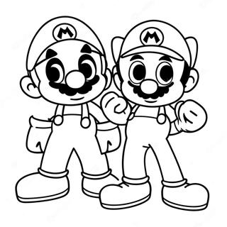 Pagina Para Colorir Mario E Sonic 45753-38135