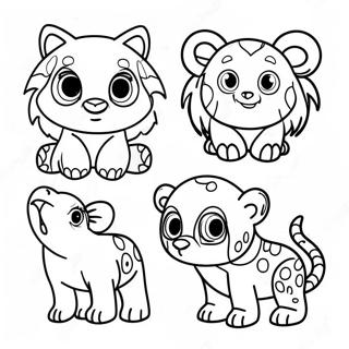 Pagina Para Colorir Animais Coloridos Em Perigo 45774-38139