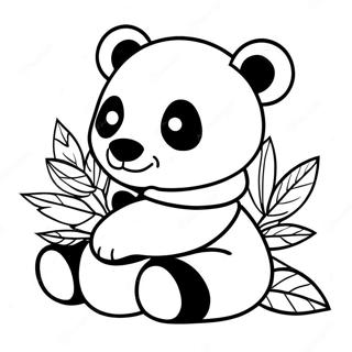 Pagina Para Colorir Bebe Panda 45813-38039