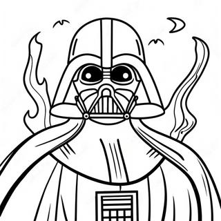 Pagina Para Colorir Darth Vader Em Fantasia Assustadora 45824-38056