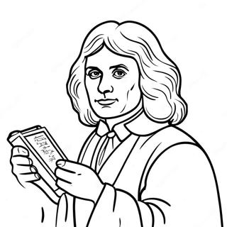 Pagina Para Colorir De Isaac Newton 45863-38211