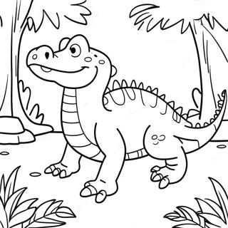 Pagina Para Colorir De Lyle Lyle Crocodilo Em Uma Aventura Na Selva 45874-38093