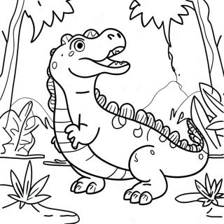 Pagina Para Colorir De Lyle Lyle Crocodilo Em Uma Aventura Na Selva 45874-38095