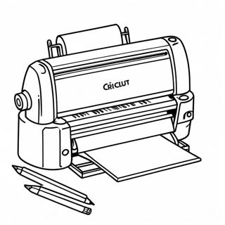 Pagina Para Colorir Da Maquina Cricut Em Acao 45884-38237