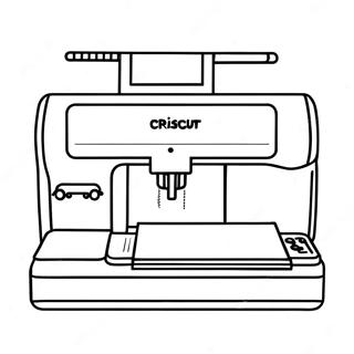 Pagina Para Colorir Da Maquina Cricut Em Acao 45884-38239