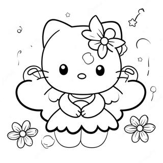 Pagina Para Colorir Hello Kitty Fada 45933-38286