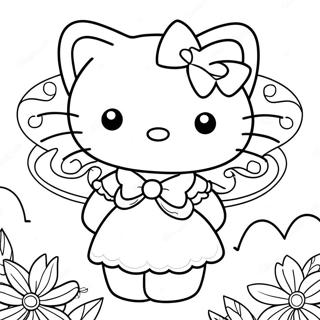 Pagina Para Colorir Hello Kitty Fada 45933-38288