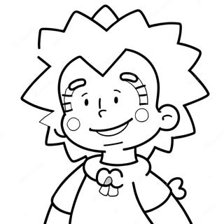 Pagina Para Colorir Da Maggie Simpson 46083-38403