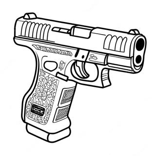 Pagina Para Colorir Glock 46153-38442