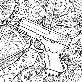 Pagina Para Colorir Glock 46153-38443