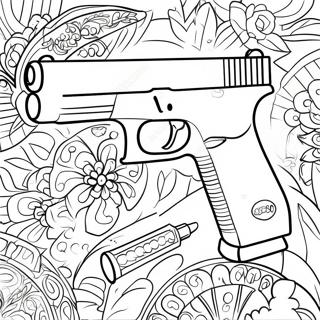 Pagina Para Colorir Glock 46153-38444