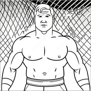 Pagina Para Colorir Brock Lesnar Em Acao 46164-38451