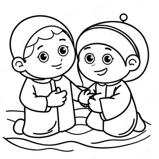 Pagina Para Colorir Infantil Islamica 46293-38560