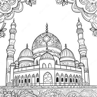 Pagina Para Colorir Colorida De Mesquita 46294-38554