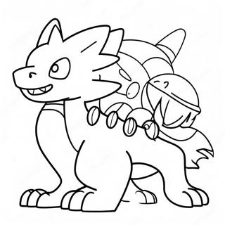 Pagina Para Colorir Digimon 4631-3724