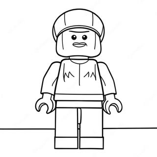 Pagina Para Colorir De Minifigura Lego 46323-38570