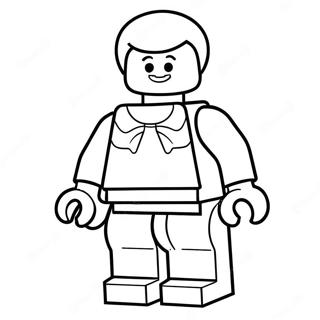 Pagina Para Colorir De Minifigura Lego Engracada 46324-38583