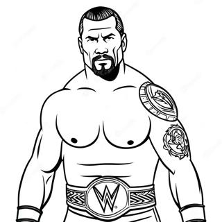 Pagina Para Colorir Da Wwe 46353-38590