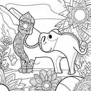 Pagina Para Colorir Do Mundo Da Karma 46363-38610