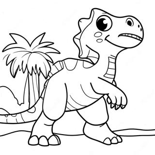 Rei Dinossauro Pagina Para Colorir 46413-38650