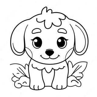 Pagina Para Colorir Filhote De Cavapoo Fofo 46444-38672