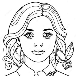 Pagina Para Colorir De Menina Para Adultos 4651-3738