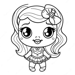 Pagina Para Colorir Bebe Monster High 46603-38790