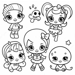 Pagina Para Colorir De Personagens Bebes Do Monstro High Fofos 46604-38803