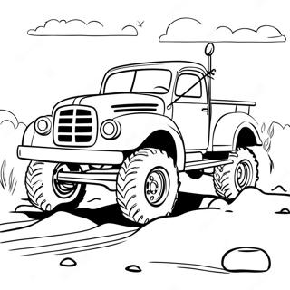 Pagina Para Colorir De Caminhao Off Road Coberto De Lama 46684-38864