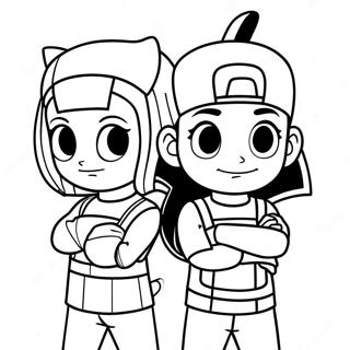 Pagina Para Colorir Da Jessie E James Da Equipe Rocket 46694-38873