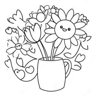 Pagina Para Colorir De Flores Fofas Para O Dia Das Maes 4672-3759