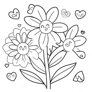 Pagina Para Colorir De Flores Fofas Para O Dia Das Maes 4672-3760