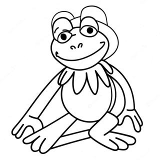 Pagina Para Colorir Do Kermit O Sapo 46753-38914