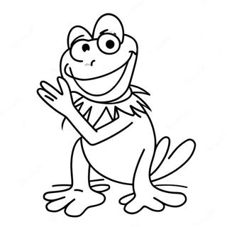 Pagina Para Colorir Do Kermit O Sapo 46753-38915