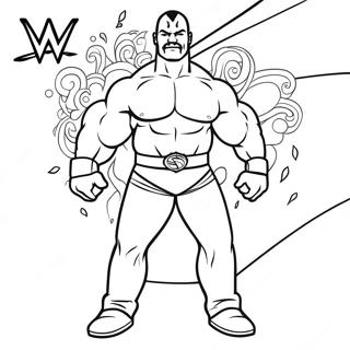 Pagina Para Colorir Da Wwe 46763-38926