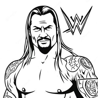 Pagina Para Colorir Da Wwe 46763-38928