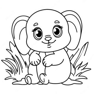 Pagina Para Colorir Bebe Animal 46843-38995