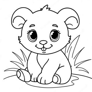 Pagina Para Colorir Bebe Animal 46843-38996