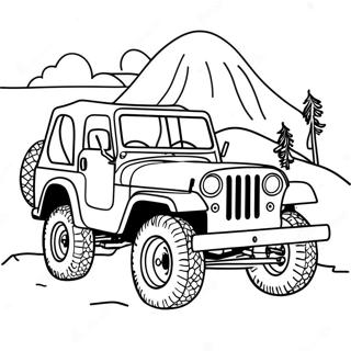 Pagina Para Colorir Aventura De Jeep 46863-39000