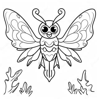 Pagina Para Colorir Mothman 46883-39019