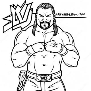 Pagina Para Colorir Da Wwe 4691-3770