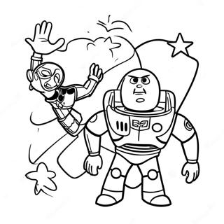 Pagina Para Colorir Da Aventura De Natal Do Woody E Buzz Lightyear 46924-39055