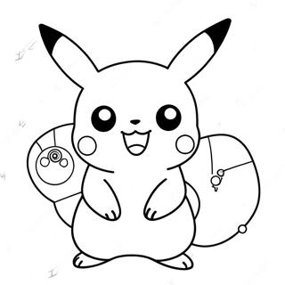 Pagina Para Colorir Do Pikachu Fofo Pokemon 46934-39059