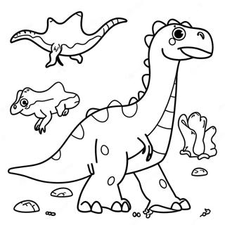 Pagina Para Colorir De Dinossauros Pre Historicos 46974-39095