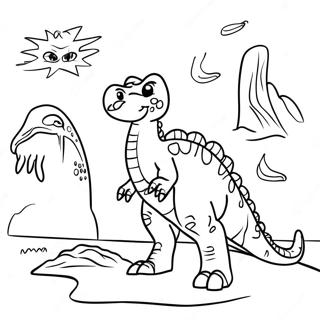 Pagina Para Colorir De Dinossauros Pre Historicos 46974-39096