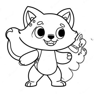 Aggretsuko Páginas Para Colorir