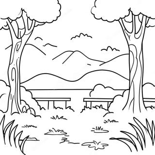 Pagina Para Colorir De Paisagem Natural Serena 4712-3789