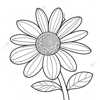 Pagina Para Colorir De Flor Margarida 471-374