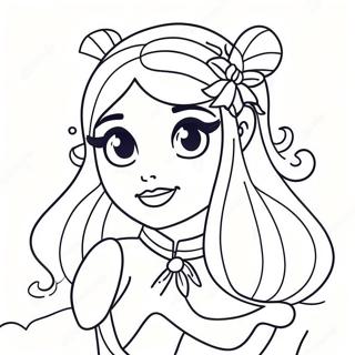 Pagina Para Colorir Jade Do Rainbow High 47343-39395