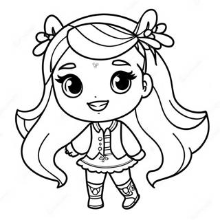 Pagina Para Colorir Jade Do Rainbow High Em Traje Estiloso 47344-39388